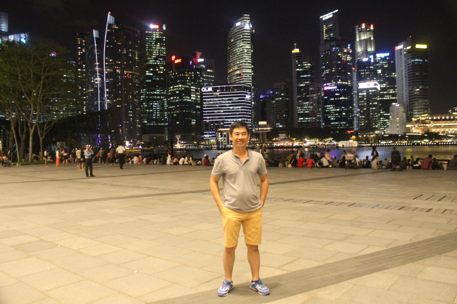 nhac nuoc Wonder Full Marina Bay Sands Singapore