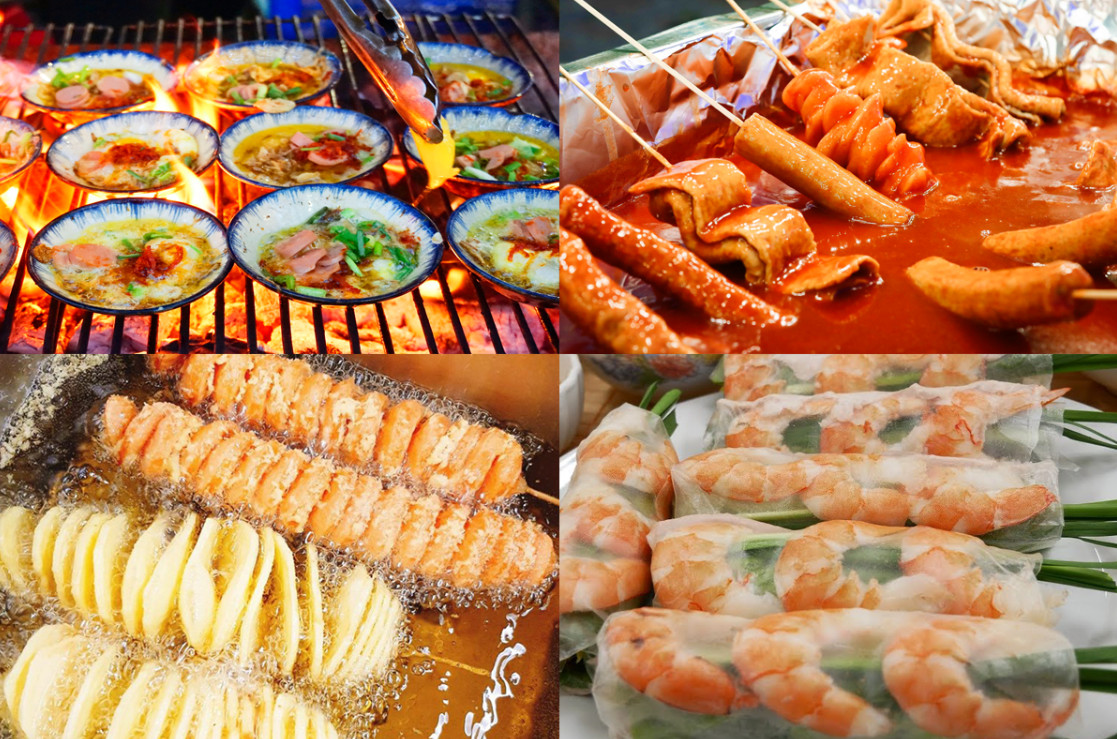 Hải sản ngon tại Chợ đêm Đà Nẵng Helio.
