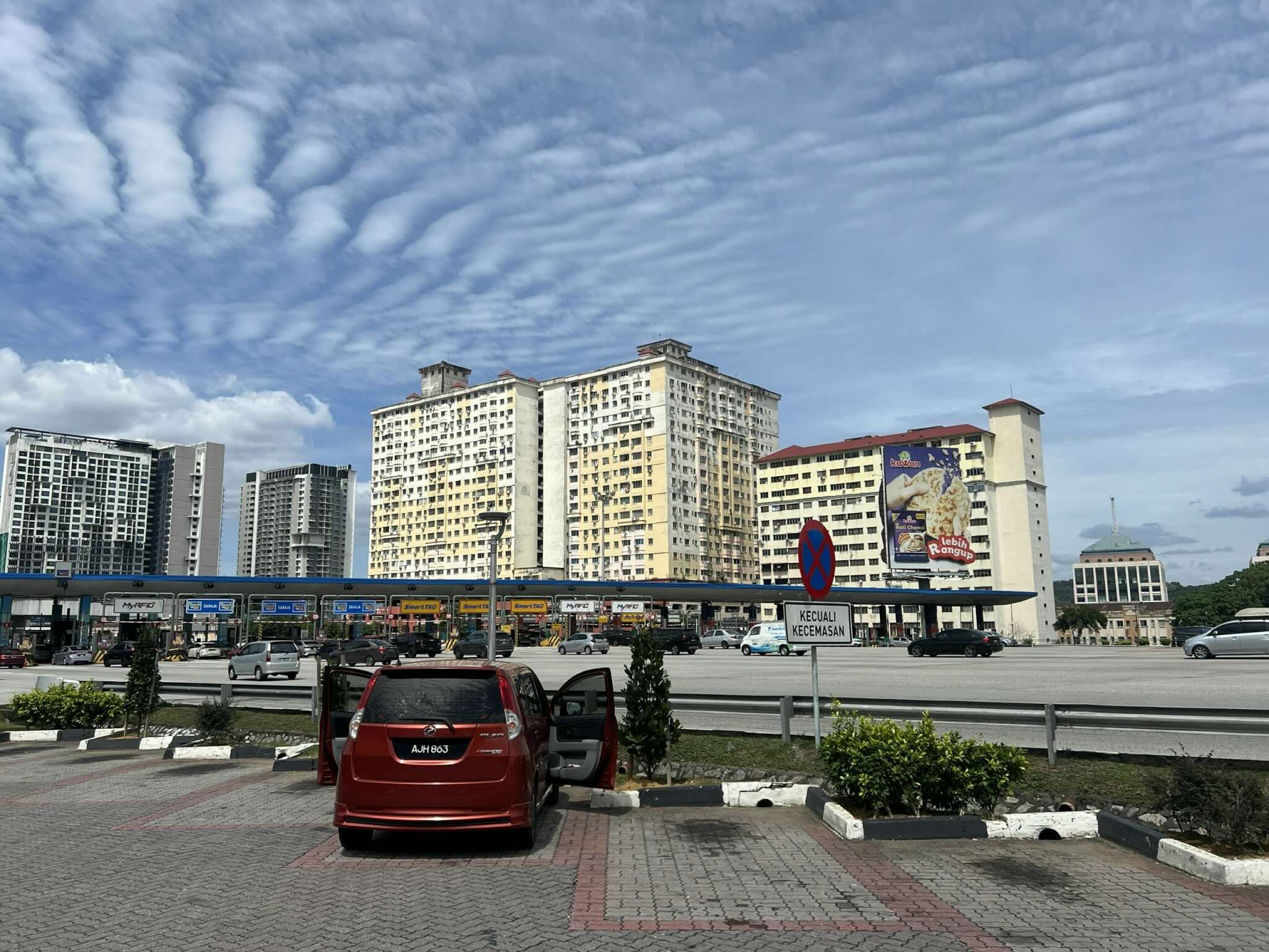 Một khu chung cư ở Malaysia.