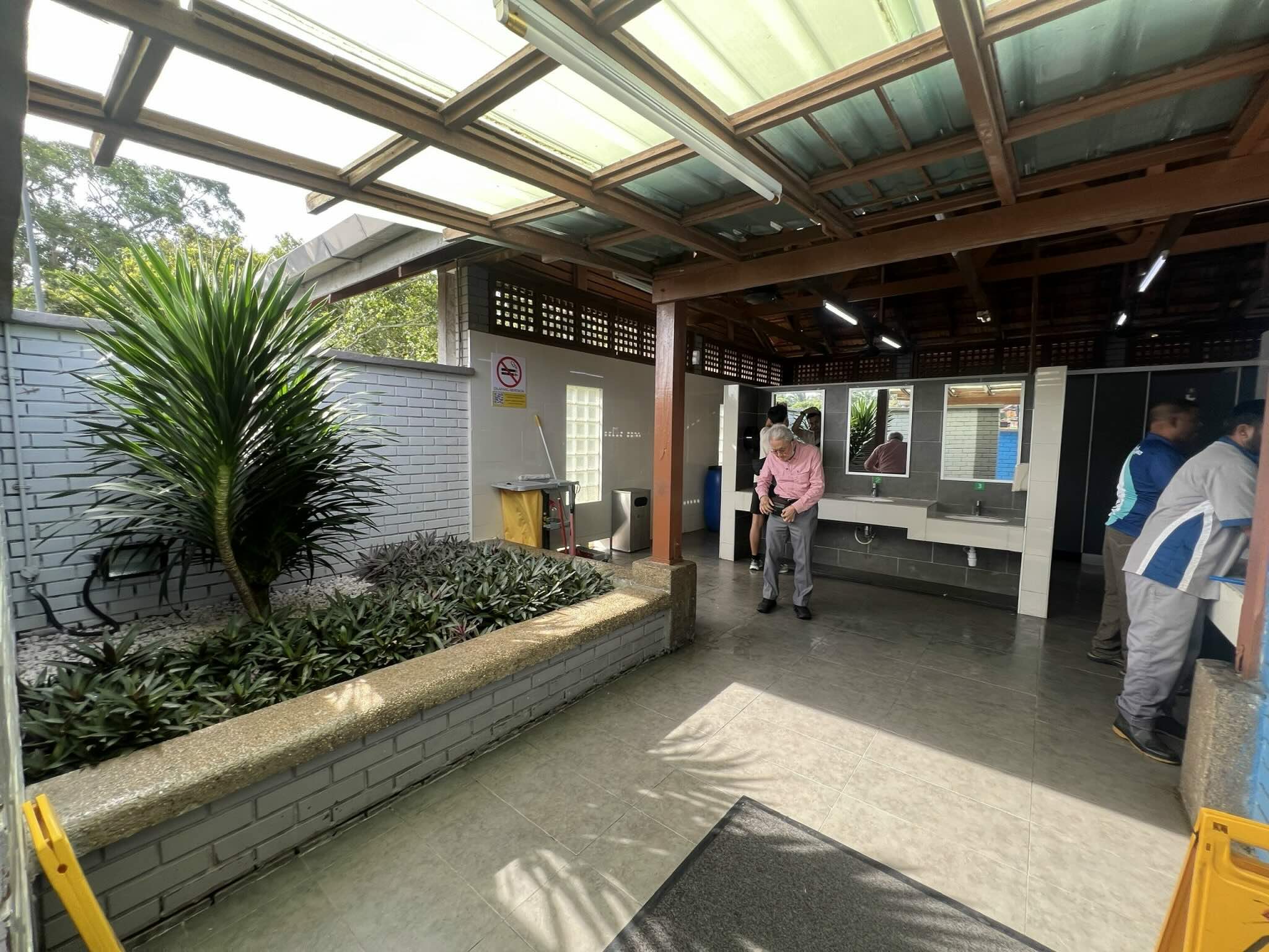 Trạm dừng chân trên đường từ Kuala Lumpur đến Cao nguyên Genting.