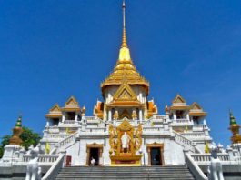 Chùa Phật vàng ở Thái Lan