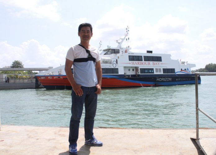 bến tàu ở đảo batam