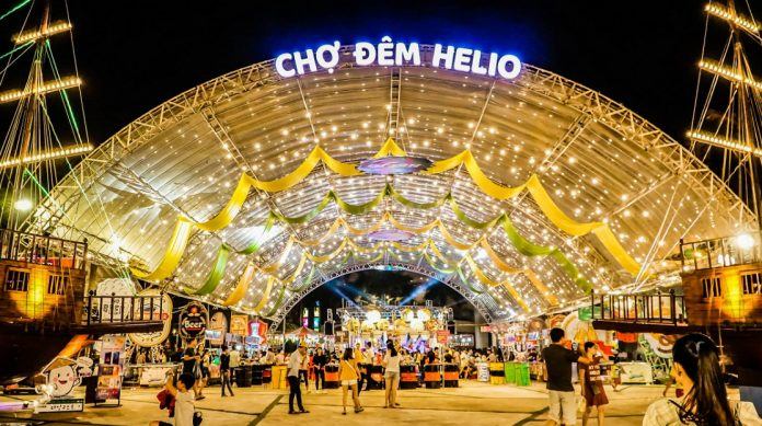 Chợ đêm Đà Nẵng Helio.
